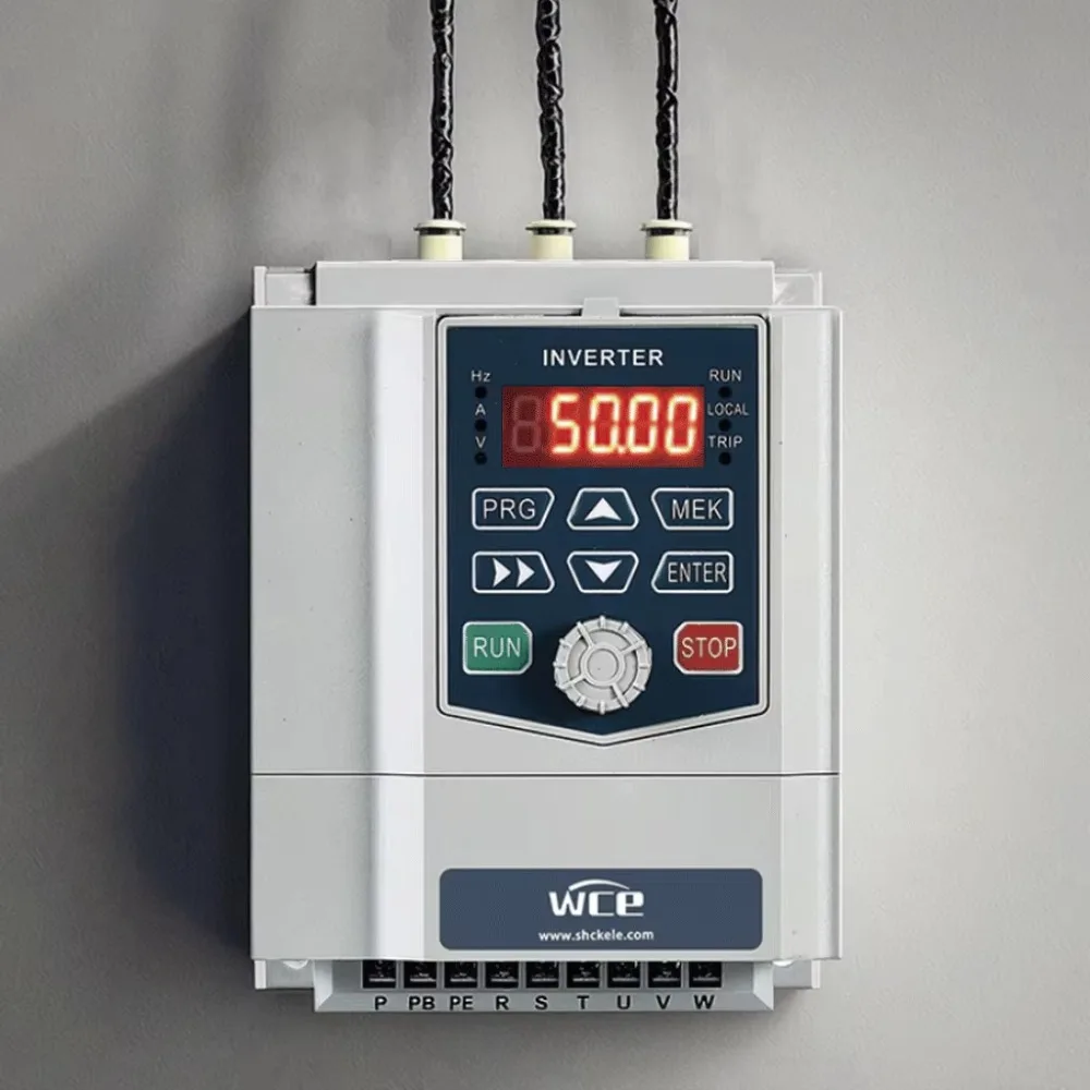 WCE SCK300 3 Phase AC Drive 220V 380V 2.2KW 3HP Water Pump VFD with Vector Control Function