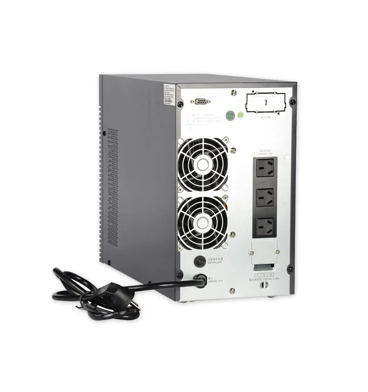 High Frequency Online UPS 3kVA 220V 50Hz Uninterruptible Emergency Backup  2 Hours Power Supply