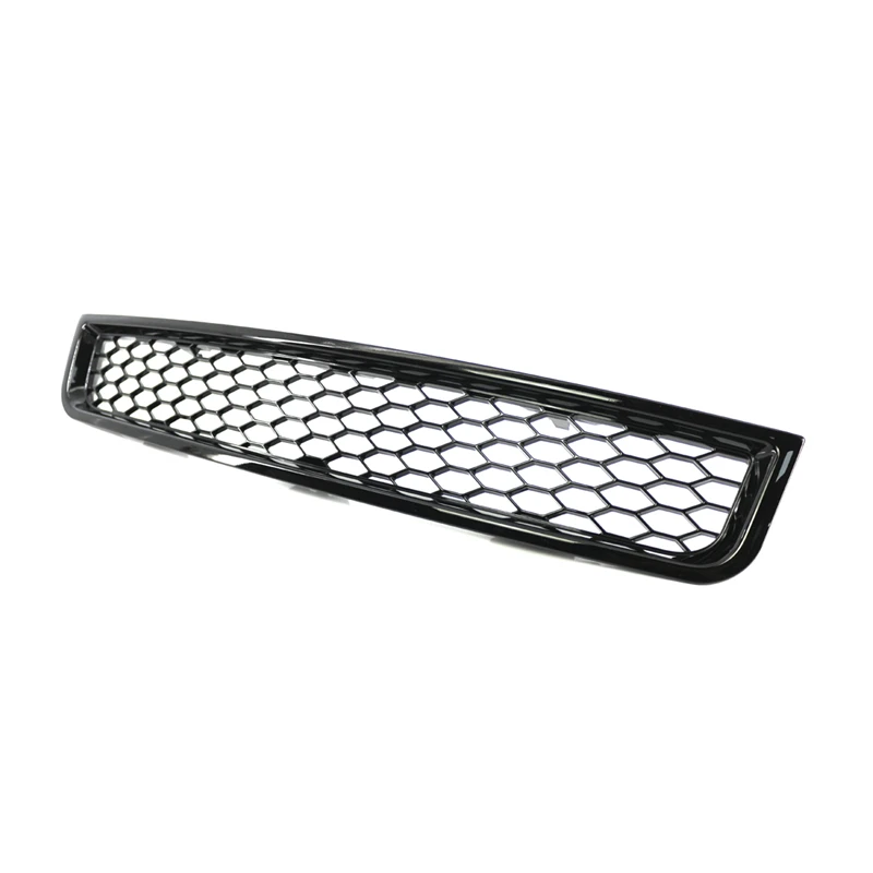 For 2002-2005 Audi A4 B6 Matte Black Honeycomb Mesh Bumper Grille Honeycomb Hollow Middle Lower Net 8E0807647 Car Accessories