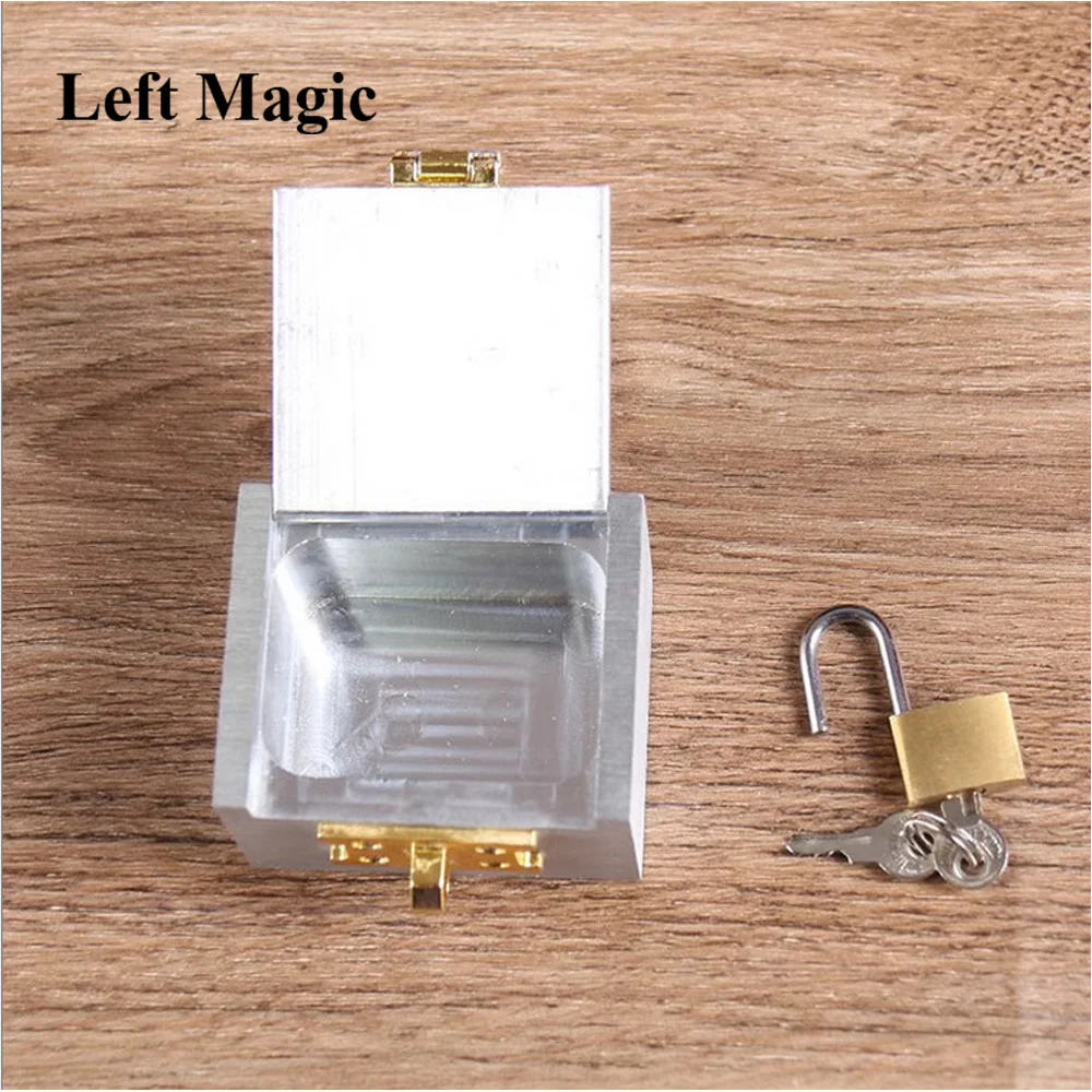 The Strong Box 2.0 Magic Tricks For Professional Magician Metal Box Appearing/Vanising Mentalism Magic Props