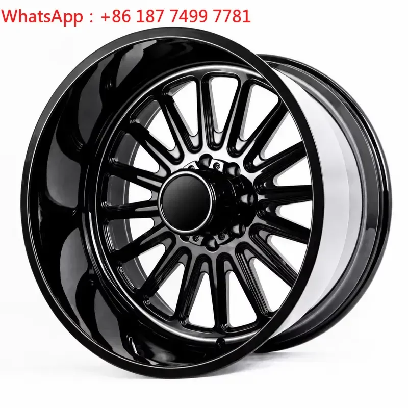 Forgex Limited 1 Set Promo Special Offer Forged Wheels 24x14 8x165.1 Gloss Black Car Rims Deep Dish Rim for 2022 ram 2500