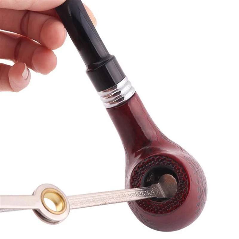 Multifunctional 3in1 Stainless Steel Smoking Wood Pipe Cleaner Cleaning Tool Smoking Accessories Weed Accessories