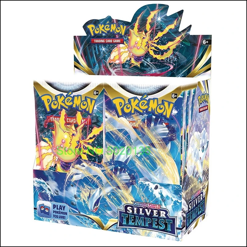 Pokemon Sword & Shield — Silver Tempest Booster Cards Display Box