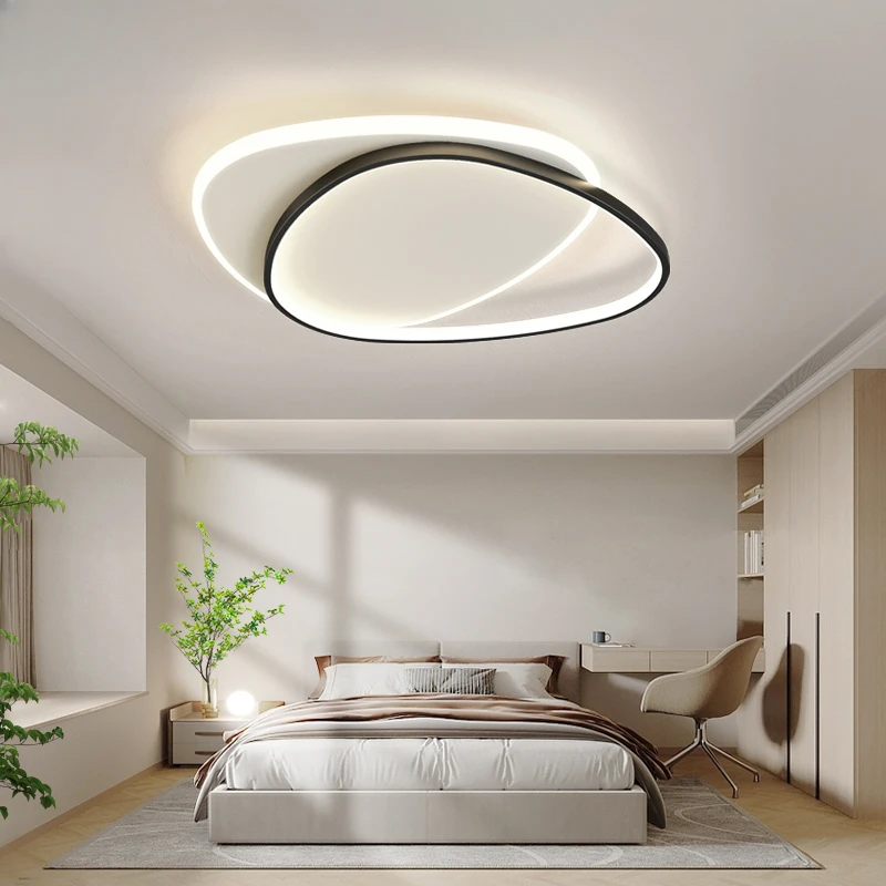 

Modern LED Ceiling Lights For Bedroom Study Living Room Indoor Round Lighting Lamps Decoration Luminaria Lustres Lamparas Avize