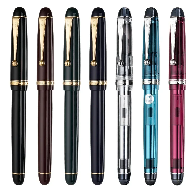 New Japan Original Pilot Custom 74 Transparent 14k Gold Fountain Pen Business Office Men Women Gift Mr FKK-1-NC Writing Suppliee