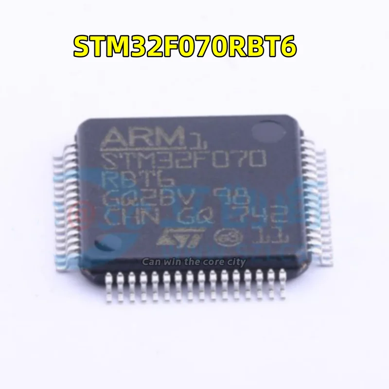 1-100 PCS/LOT Original genuine STM32F070RBT6 LQFP-64 ARM Cortex-M0 32-bit Microcontroller MCU