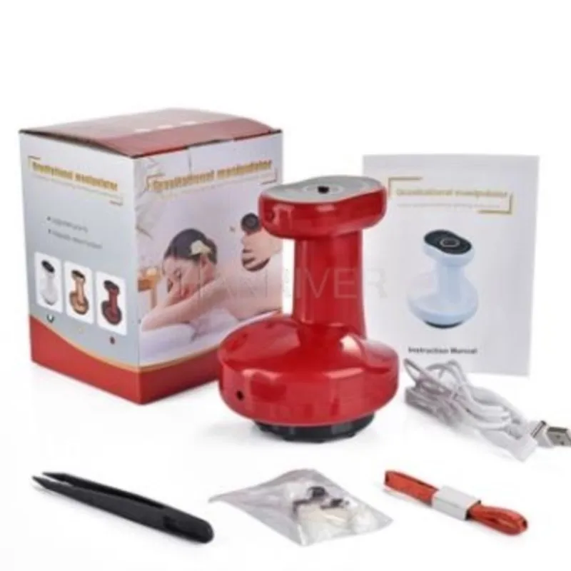 바디 마사지기 스크래핑 기구 건강 흡입 음압 해독 경혈 준설 마사지기 수분 제거기