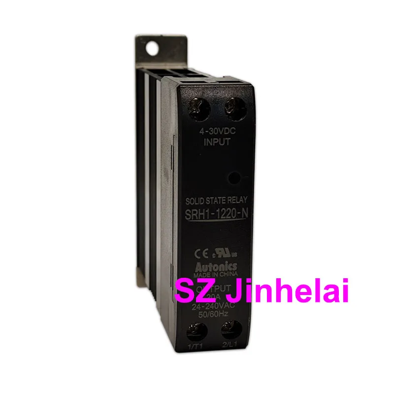 Imagem -04 - Autêntico Original Autonics Monofásico Relé de Estado Sólido Din Rail Ssr Srh11215-n Srh1-1220-n Srh1-1420-n Srh12420-n