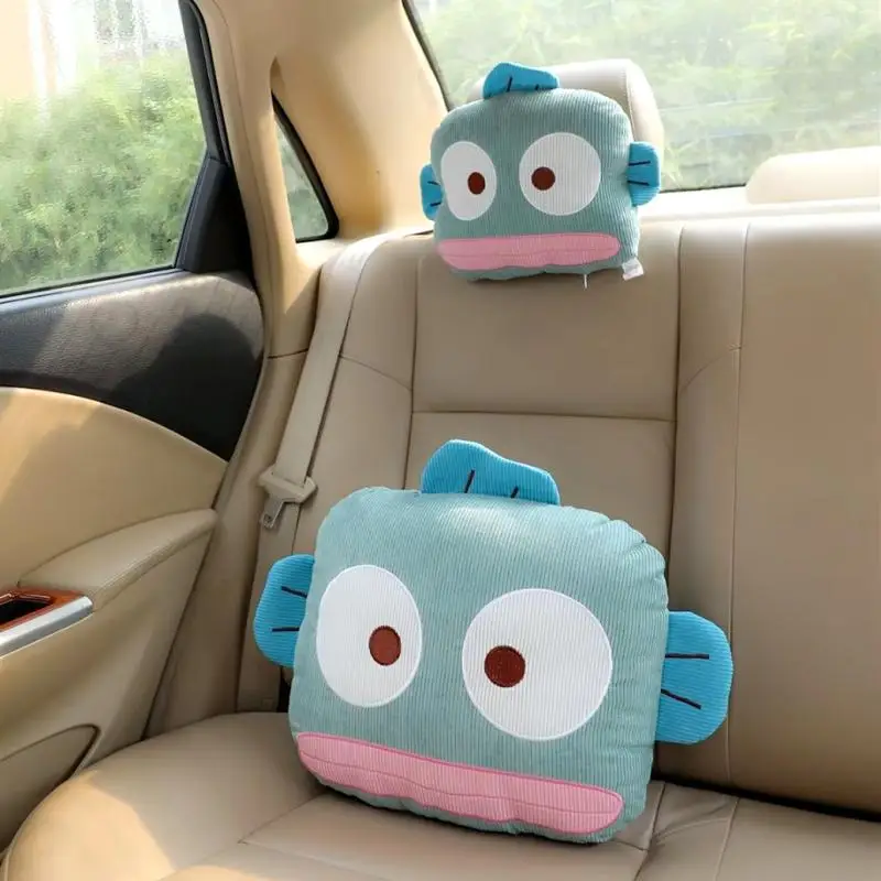 

Sanrio Car Memory Foam Neck Pillow Protection Lumbar Backrest Cushion Lumbar Cushion Car Headrest Cushion