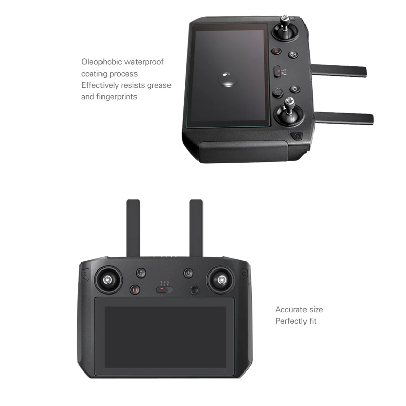 3 In1 ل DJI الذكية تحكم عن بعد مع شاشة الرقبة الحبل حزام المقود الزجاج فيلم ل DJI Mavic 2 برو التكبير الطائرة بدون طيار