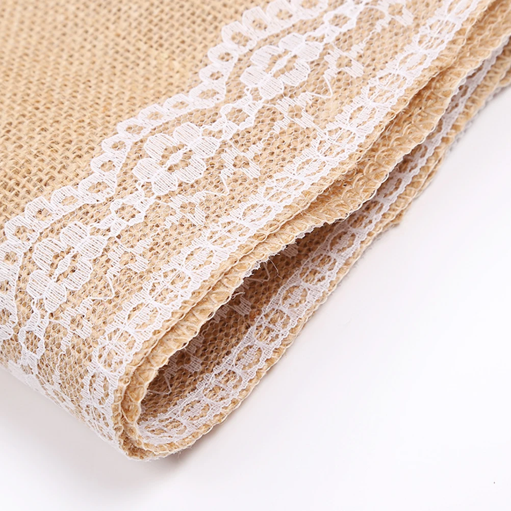 

Lace Table Runner Cloth Cloths for Events Rectangular Tablecloth 6 Places Map Oblong Party Tablecloths