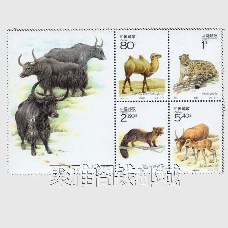 China Post National Protected Wildlife 28-Briefmarken-Porto-Komplettset Neues Sammler-Postmarkenmaterial für Scrapbooking – Detail 5