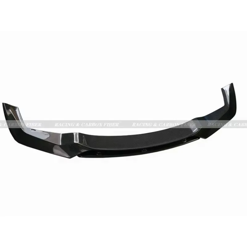 F87 M2C M2 Competition Front Bumper Splitter Lip Spoiler Vor Style Carbon Fiber Lip for BMW M2C F87 2019-22