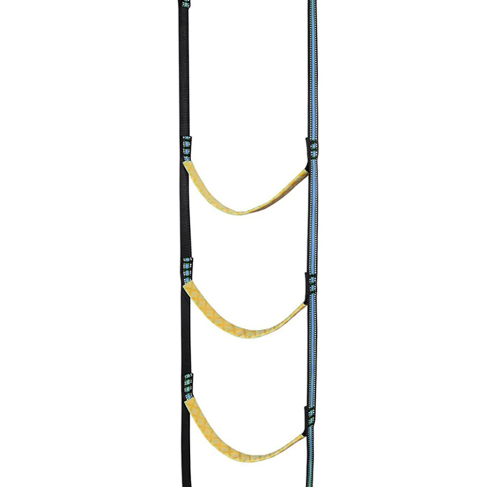 Inflatable Boat Ladder Safety Rope Ladder Lightweight Folding Rope Safety Ladder 3/4 Steps for Kayaking Canoeing Rafting