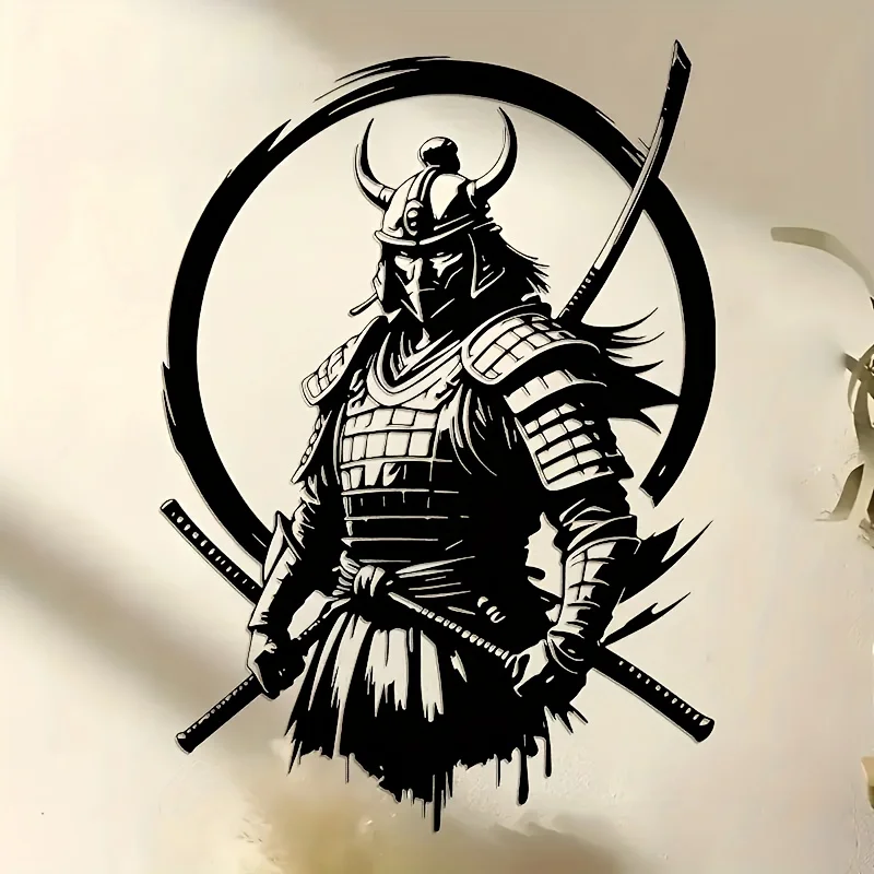 Gifts suitable for all four seasons，1pcSamurai with Sword Acrylic Wall Art 1pc view 4