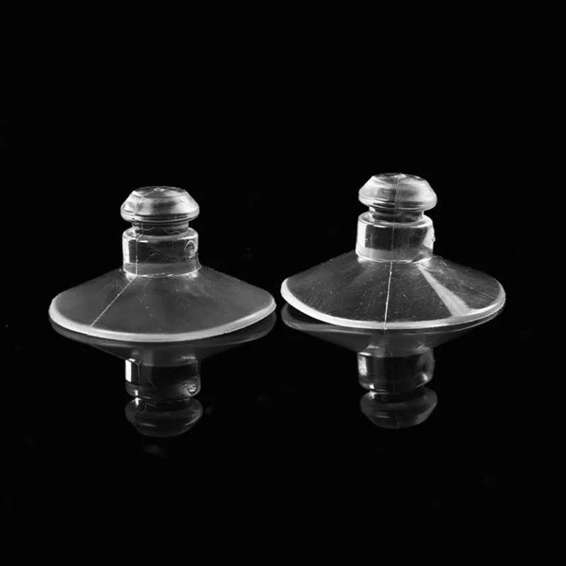 10Pcs Transparent Aquarium Suction Cup Air Tube Holder Sucker for Fish Tank Pump Oxygen Incubation Box Accessories