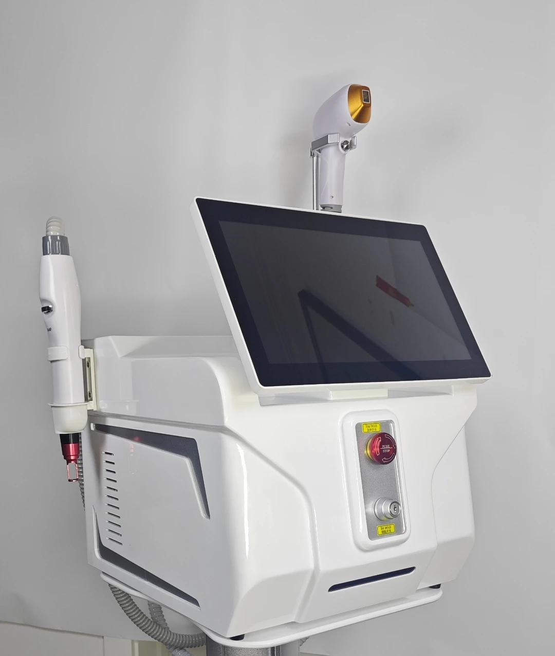 ЛУЧШИЙ 2 в 1, ледяной платиновый лазерный эпилятор, диодный лазерный эпилятор, машина для удаления волос ND YAG Pico Laser, машина для удаления татуировок