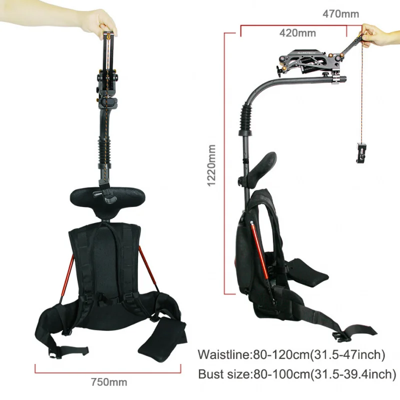 مثبت Easy Rig Load 10-25 كجم لمعدات الأفلام التصوير الفوتوغرافي لاستوديو الفيديو
