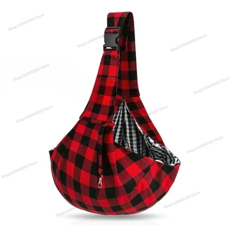 For 330g Thick Crossbody Pet Bag, Breathable and Portable Outdoor Bag, Foldable and Large Capacity