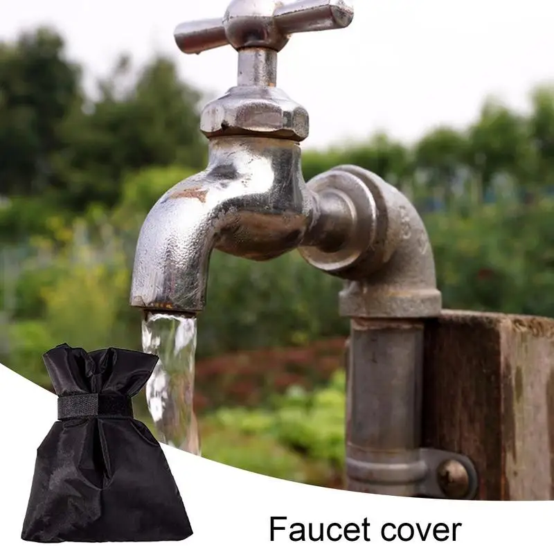 Faucet Covers For Winter Winter Antifreeze Protection Hose Bib Cover Waterproof Faucet Freeze Protections Socks Thicken 8 H X 6