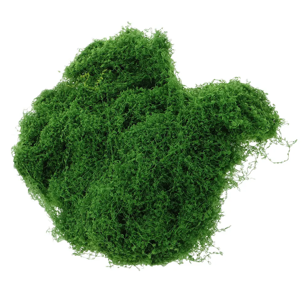 

1 Bag Faux Moss Artificial Silk-Like Moss for DIY Micro Landscape Indoor Plants Table Centerpieces Home Decoration