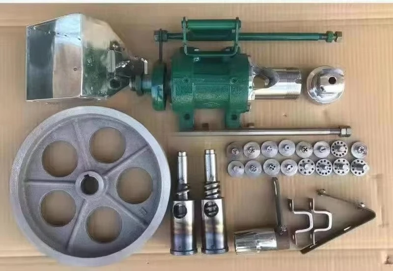 Small and cheap corn and rice puffed snack maker, corn and rice stick extruder 4