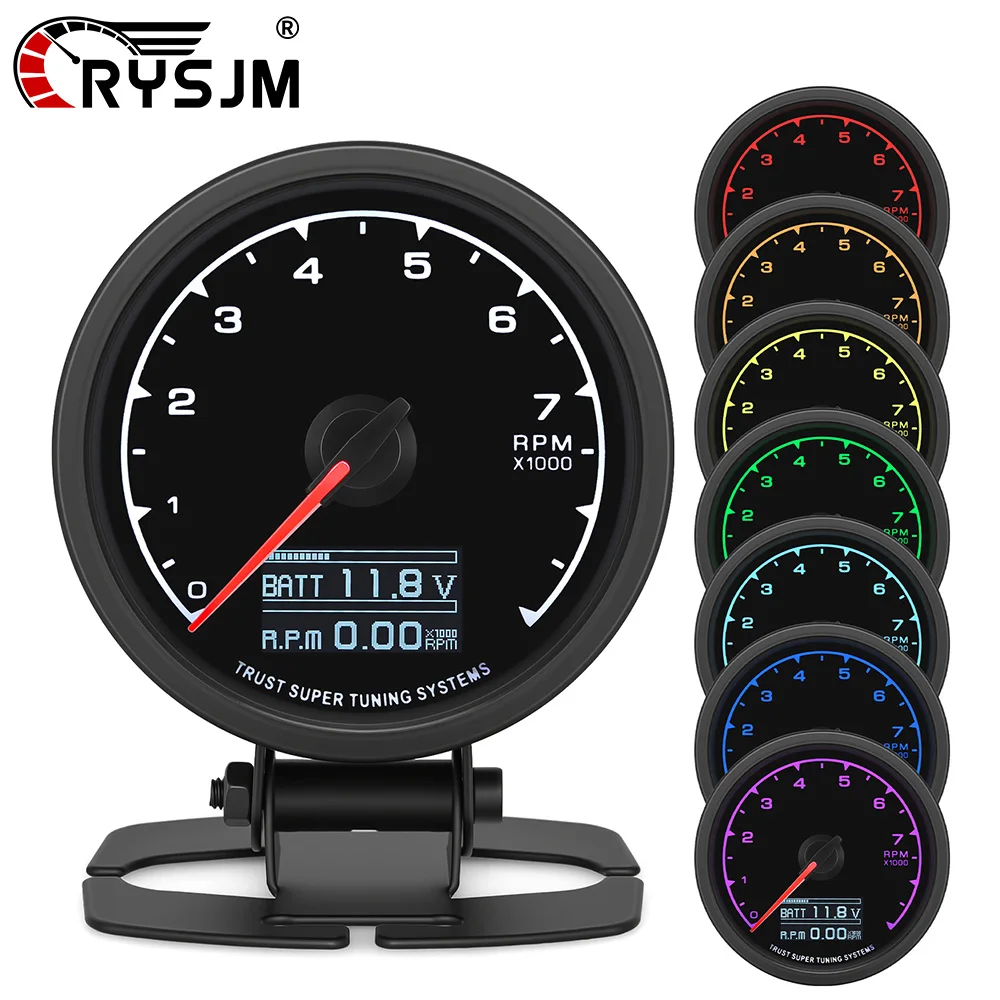 

Многофункциональный приборный щиток с 7-цветной подсветкой: давление наддува, температура воды, температура масла, давление масла, вольтметр, тахометр, оборотомер. С датчиками и креплением.