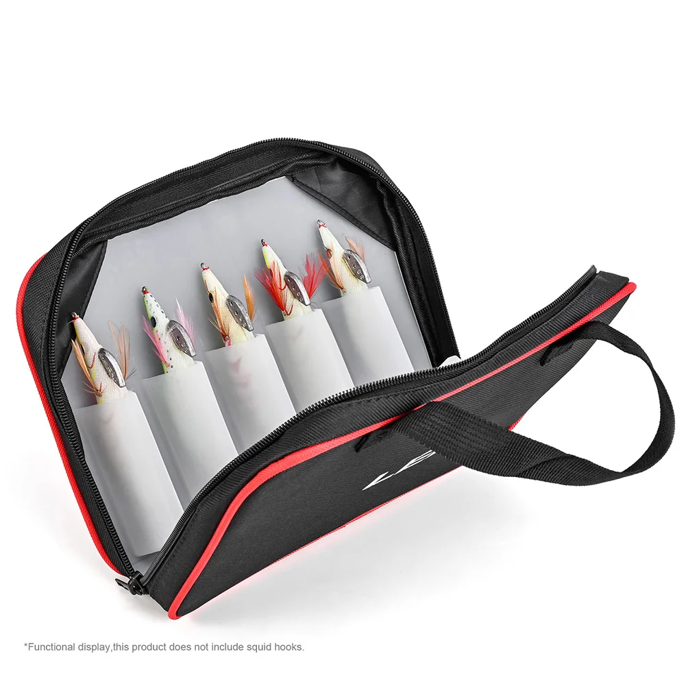 

Рыболовные аксессуары, сумка для приманок, портативная деревянная сумка для приманок для креветок, водонепроницаемая с застежкой-молнией, легкие принадлежности для любителей рыбалки