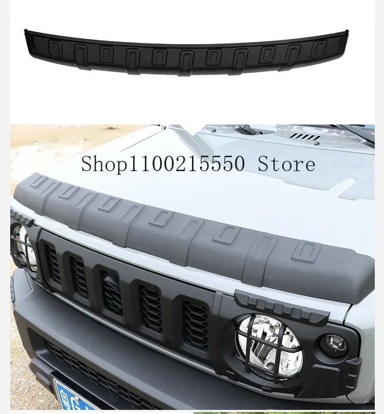 Car Front Bar Hood Protection Cover Sandstone Blocking For Suzuki Jimny JB64 JB74W 2019 2024 Modification Accessories