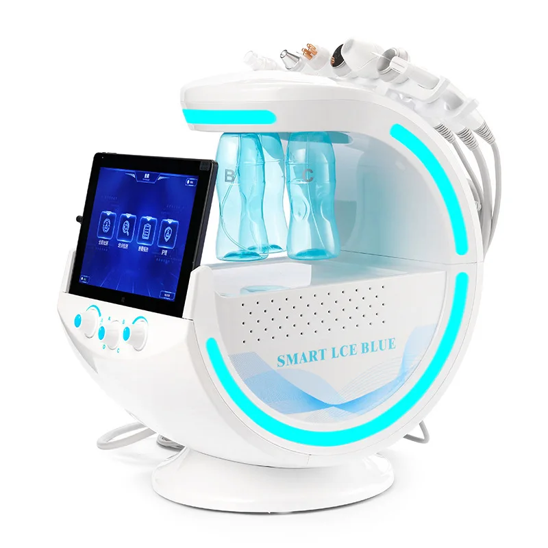 Beauty Salon Multifunctional Skin Management Beauty Instrument Smart Ice Blue Hydrogen Oxygen Small Bubble Machine