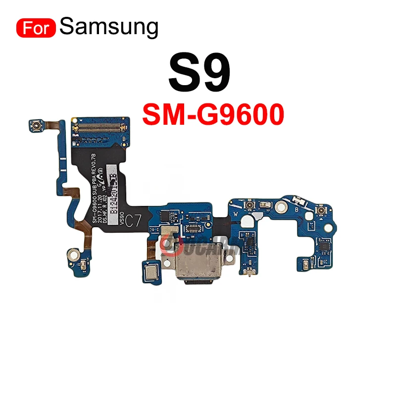 For Samsung Galaxy S9 G9600 S10 5G sm- G977N G977B G977U USB Charging Port Charger Dock Connector Flex Cable Replacement Parts