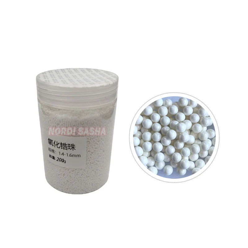 200 g/bottiglia Dentale Zirconia Perline di Sinterizzazione Laboratorio Dentale CAD CAM Perline Sinterizzate Rettifica Sfere Corona Materiali
