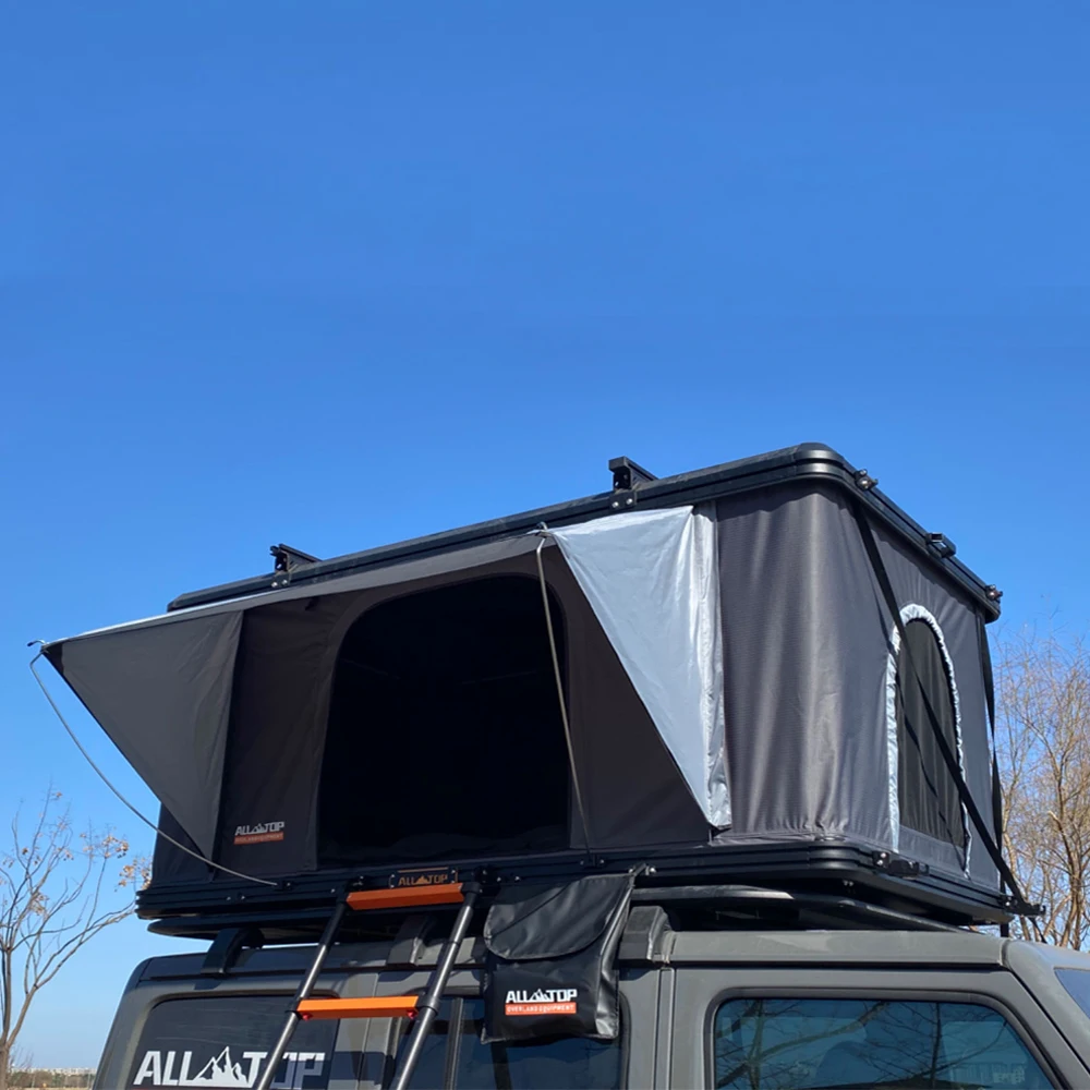 China Supplier Hardtop Truck Car Hard Top Roof Tent Roof Top Tent Hard Shell Aluminum Roof Top Tent for Camping