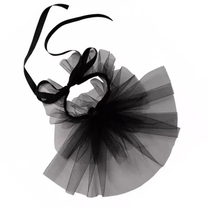 

652F Ренессанс, сетчатый воротник-жабо с оборками, викторианская рубашка, передний накладной воротник для костюмов в стиле и