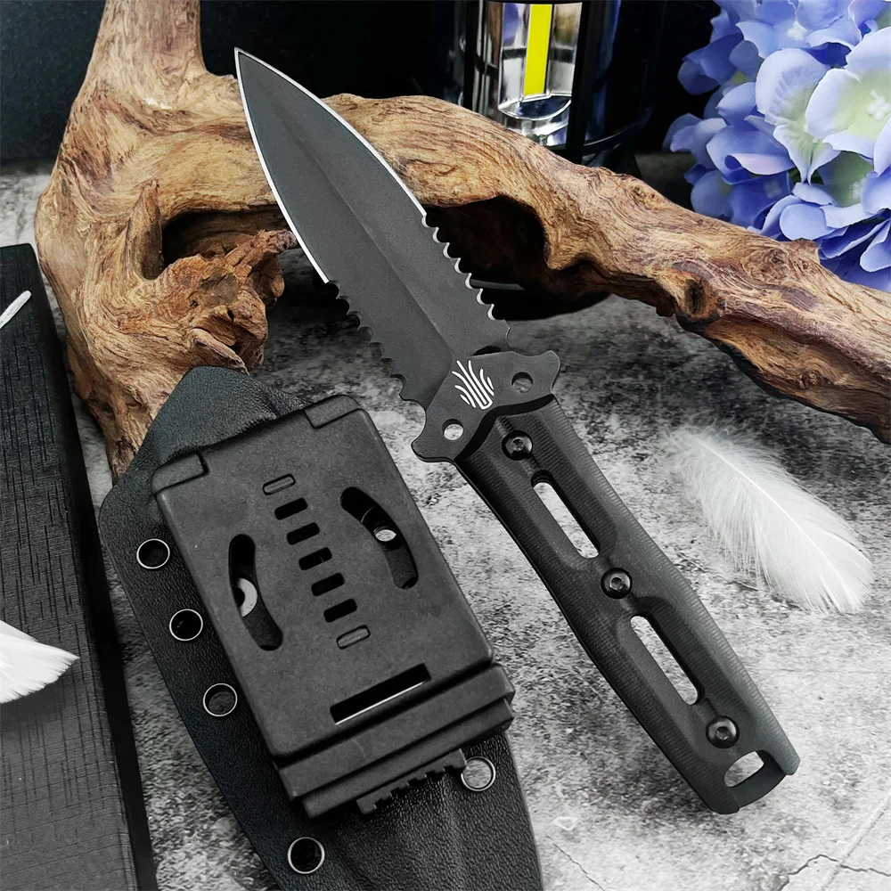Survival Knife Full Tang - 프리미엄 풀탱 고정형 나이프 8Cr13Mov 블레이드