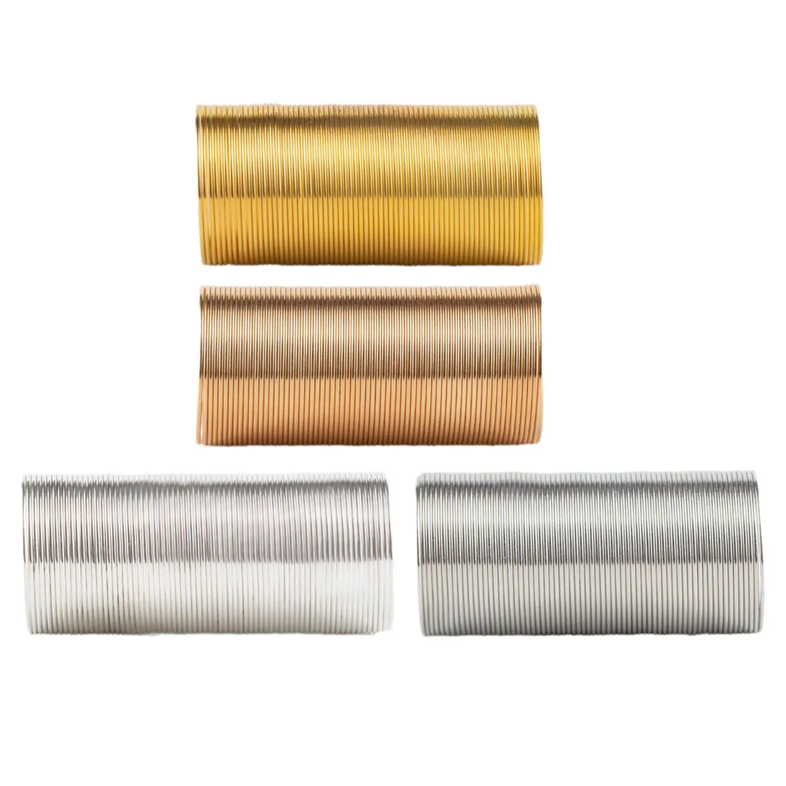 Memory Wire for Jewelry Making Gifts 50 Loops Jewelry Beading Wire Craft Wire for Bracelets DIY Craft Earrings Bangles Necklace