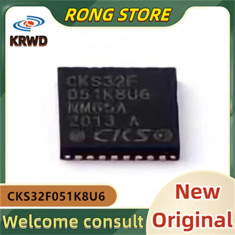 

5PCS CKS32F 051K8U6 New and Original Chip IC CKS32F051K8U6 CKS32F051 QFN32 Compatible replacement STM32F051K8U6