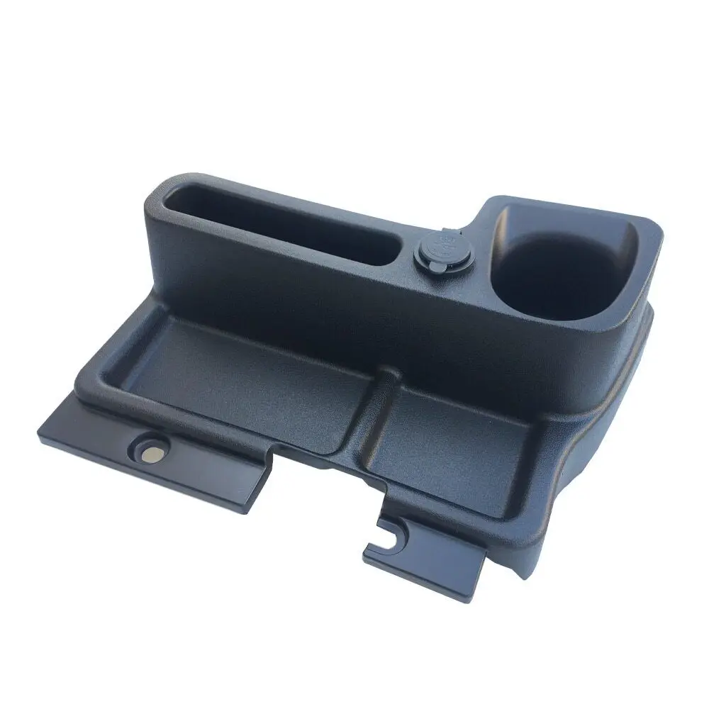 For Toyota For Land Cruiser 70 Series LC76 LC77 LC78 LC79 Center Console Storage Box Tray Cup Holder Organizer With USB Port