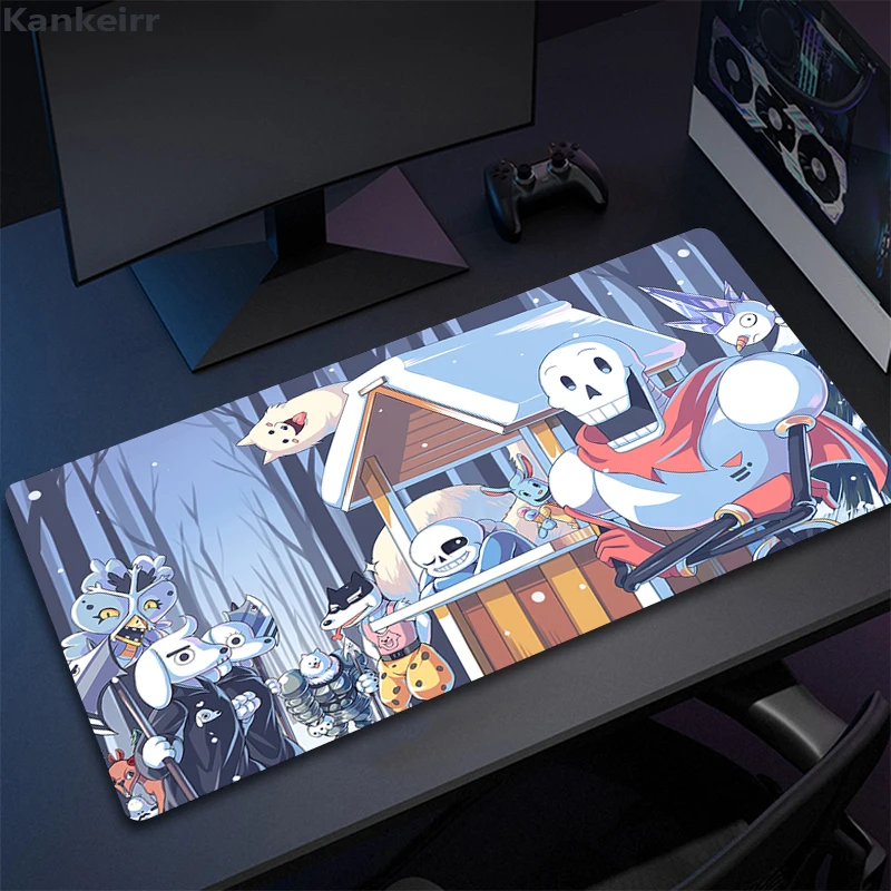 Undertale Mouse Pad animazione fai da te gioco scrivania Pad tastiera da tavolo tappetino per Mouse grande tappetino per Computer portatile