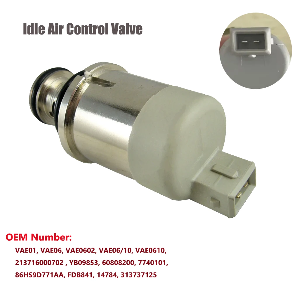 

Клапан регулировки холостого хода для Fiat FDB841, Ford, Alfa Romeo, Lancia, Maserati 60808200, 7740101, YB09853, 213716000702, шаговый двигатель холостого хода