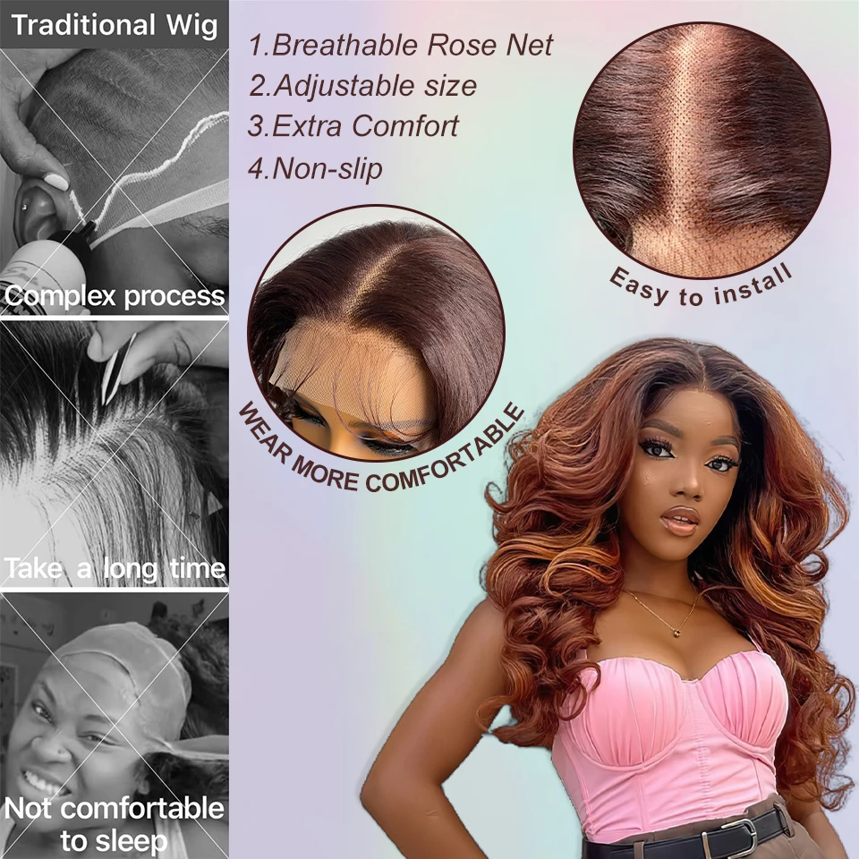 13X6 Latisha Synthetic Lace Front Wigs Pre Plucked Lace Frontal Wig with Babyhair for Women Curly Highlight Ombre Blonde Female