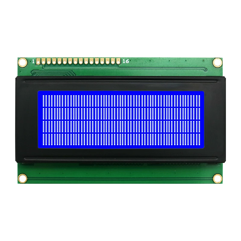 Modulo caratteri LCD2004 20x4 Schermo blu verde 2004A per modulo adattatore interfaccia seriale Arduino