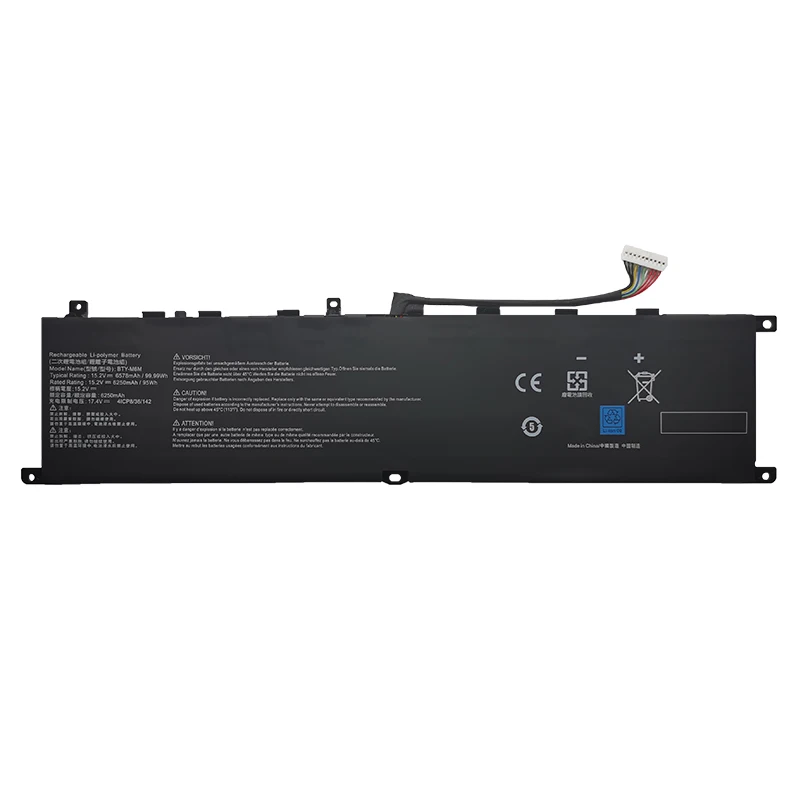 Brand New Laptop Battery BTY-M6M For MSI Creator 15 A10SD A10SF GS66 Stealth 10SFS 10SGS 10SE-045 10UG GE66 Raider 10SFS WS66