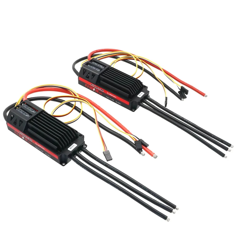 Hobbywing SKYWALKER 130A/160A  HV OPTO V2 Brushless ESC Speed Controller 6-14S For 3D Fixed Wing Airplane