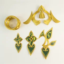 1 Set Genshin Impact Nahida Cosplay Headwear Bracelet Costume Waist Accessories Props Halloween