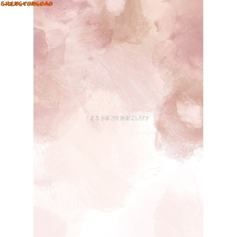 SHENGYONGBAO-Gradiente Grunge Fotografia Vintage Backdrops, Baby Portrait Background, Photo Studio, YHFG-02