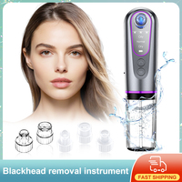 VLVEE Electric Water circulation blackhead suction instrument Small bubble blackhead removal tool Deep cleansing of the face