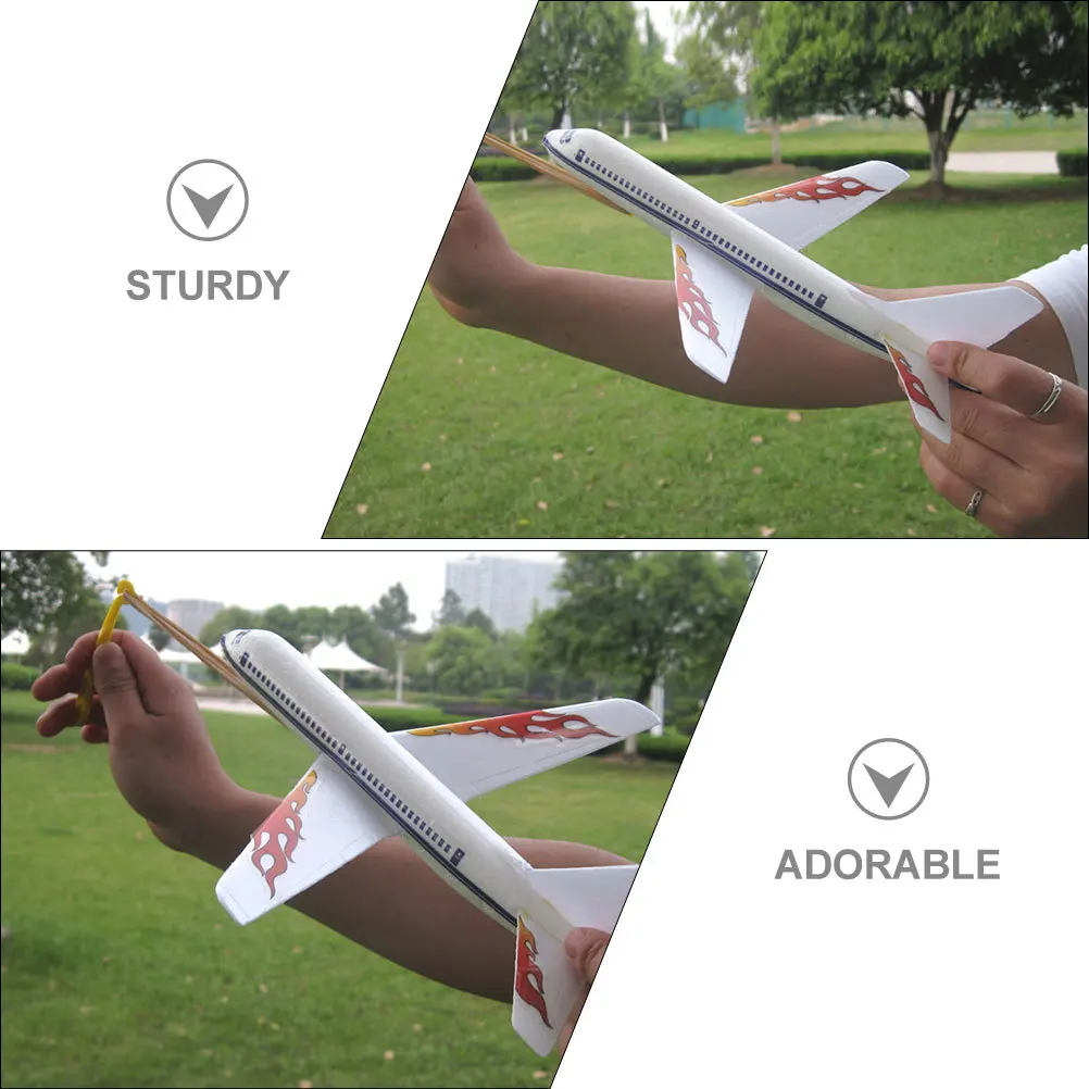 1 satz 1 Set Schäume Flugzeug Kinder Simulation Flugzeug Outdoor Flugzeug Für Kinder Fliegen Spiel Spielzeug Party Favor Geschenk