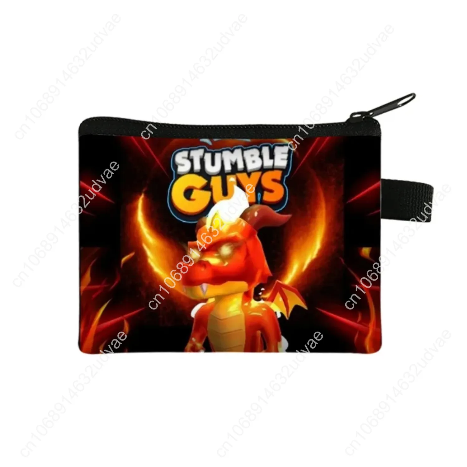 新しいスタンブルガイ子供の小銭入れ学生ポータブル漫画小さな財布コインキーポリエステル収納袋子供のおもちゃのギフト