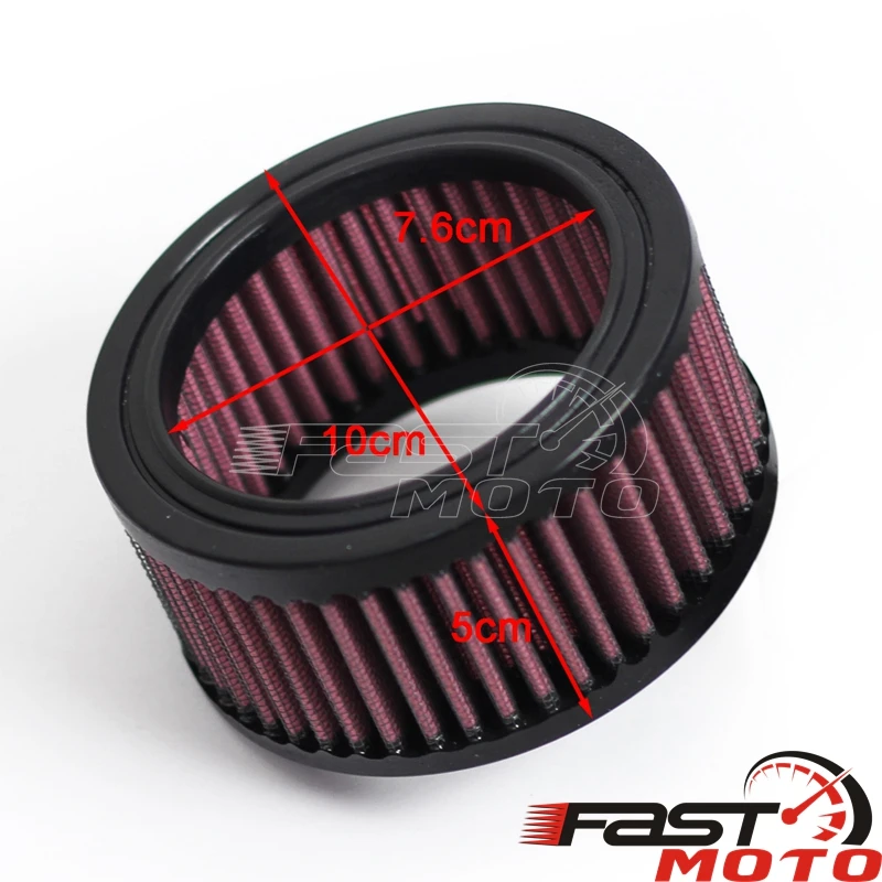 Air Filter Cold Air Intake High Flow Air Cleaner Motorcycle Accessories For Harley Sportster XL883 XL1200 48 Cafe Racer Custom